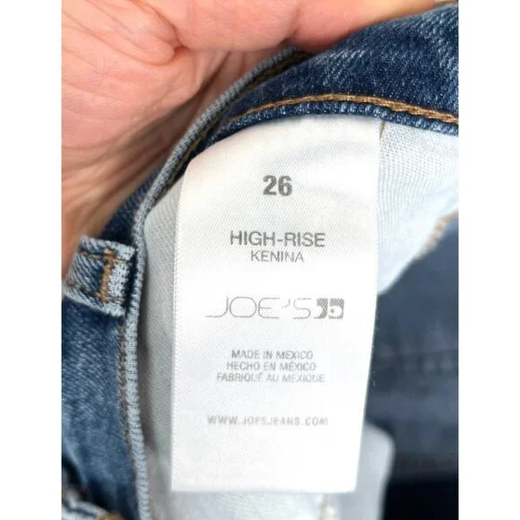 Joe's high rise Kenina Straight leg 90s‎ Jeans sz 26 - Picture 3 of 9